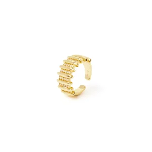 Anello barrette e mini zirconi Rania