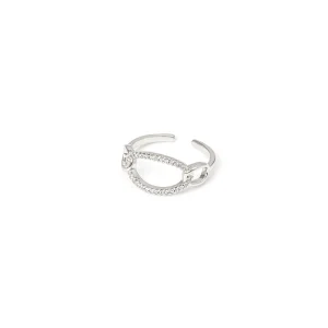 Anello con cerchio ovale Rania