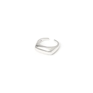 Anello con top rettilineo Rania