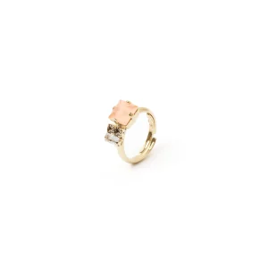 Anello cristallo e zirconi Hera