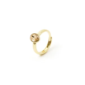 Anello cristallo ovale Emilia