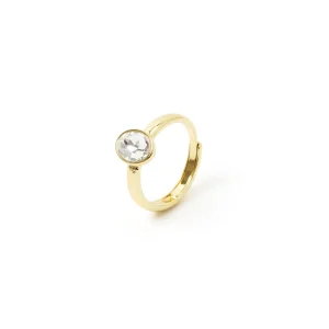 Anello cristallo ovale Emilia