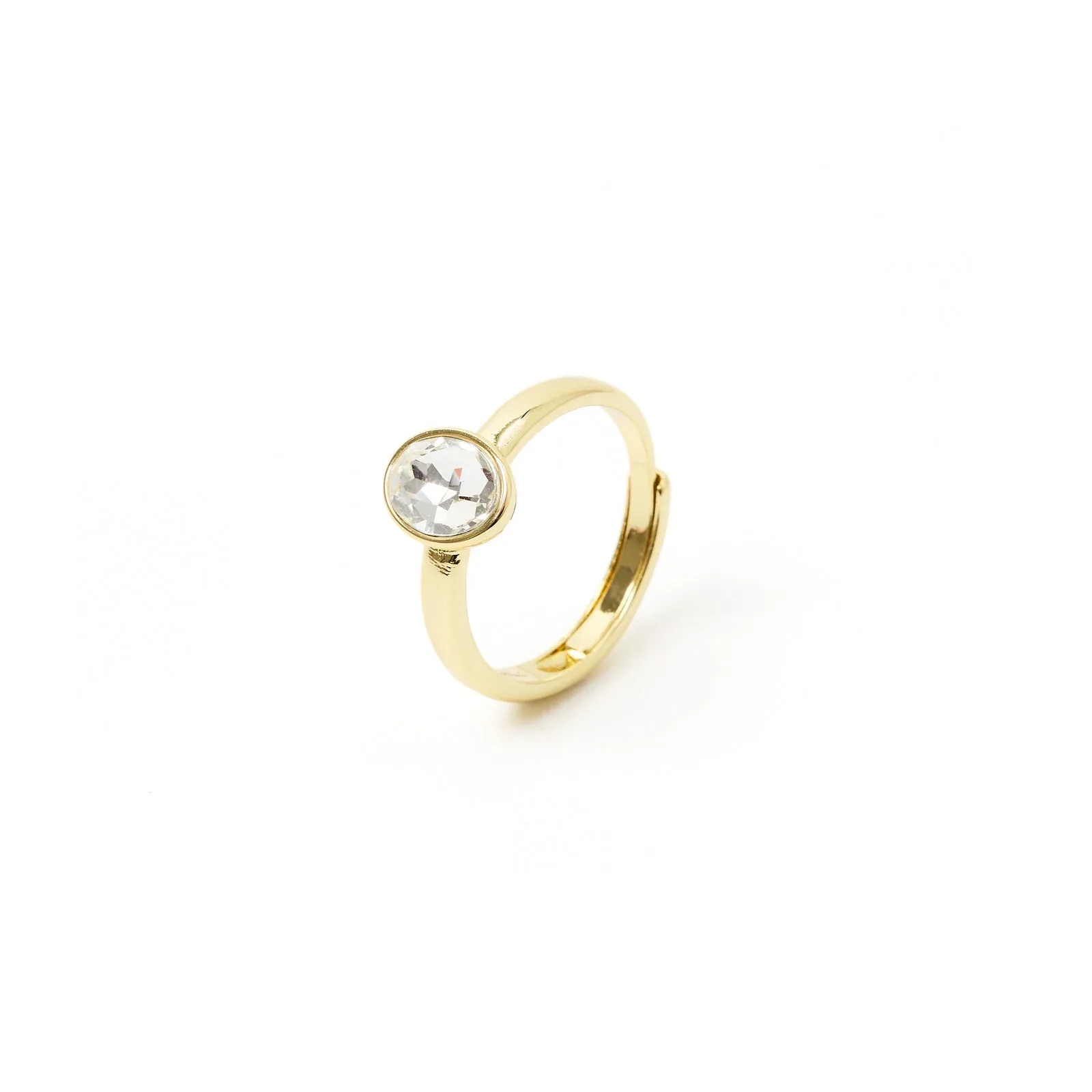 Anello cristallo ovale Emilia