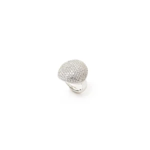 Anello cupola pavè Deva