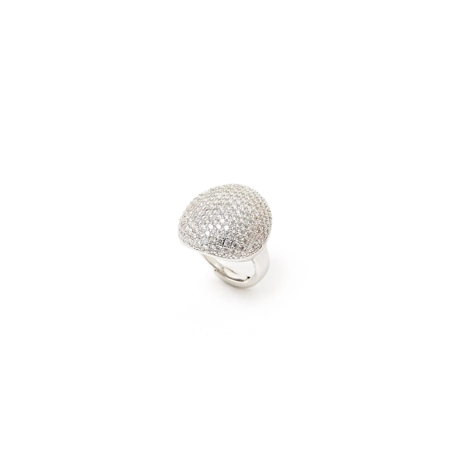 Anello cupola pavè Deva