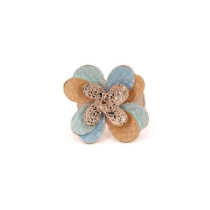 Anello doppio fiore