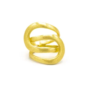 Anello doppio intreccio