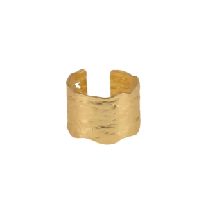 Anello fascia ondulata