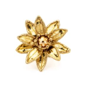 Anello fiore artigianale