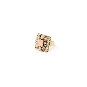 Anello quadrato Hera