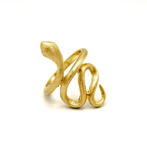Anello serpentino oro