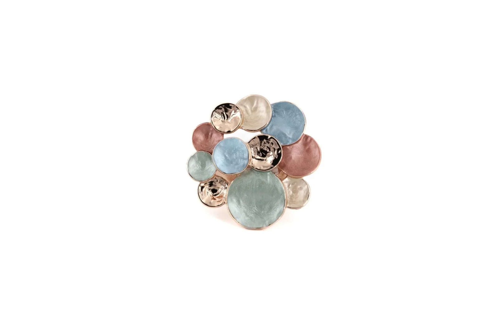 Anello tondo bolle
