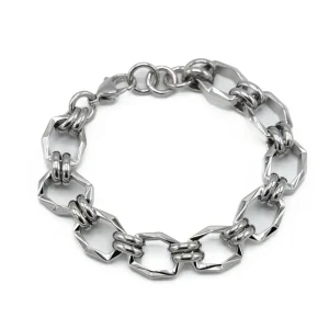 Bracciale catena esagoni