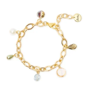 Bracciale catena rombo Rea
