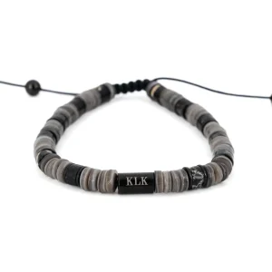 Bracciale dischi pietre naturali