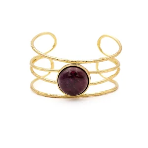 Bracciale pietra tondo
