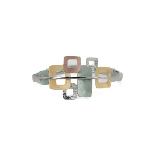 Bracciale quadrati e rettangoli