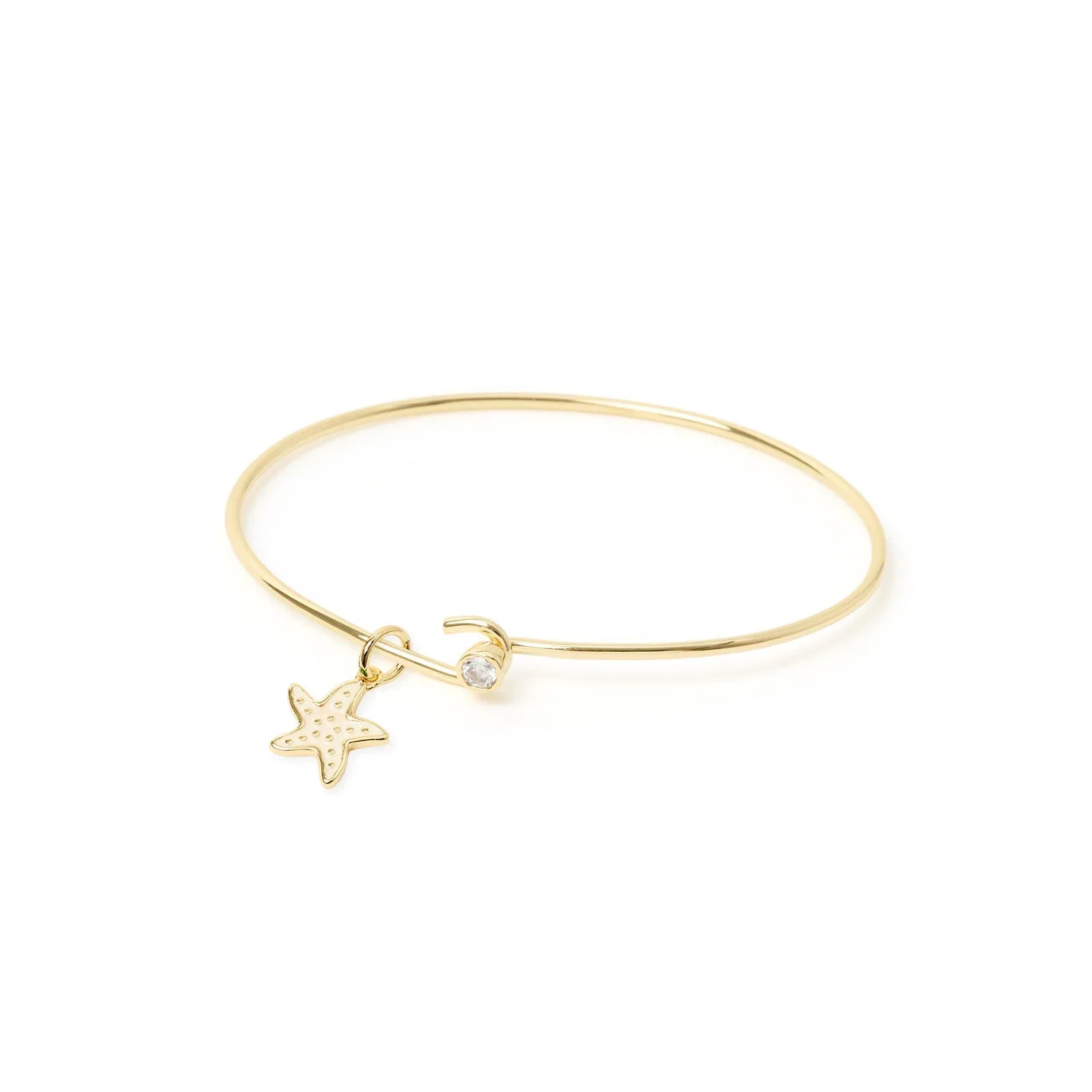 Bracciale rigido Momenti mania con charm stella marina