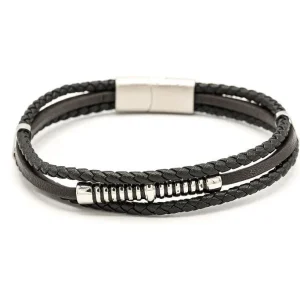 Bracciale uomo tre fili