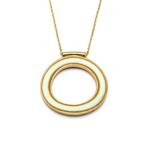 Collana cerchio in carta