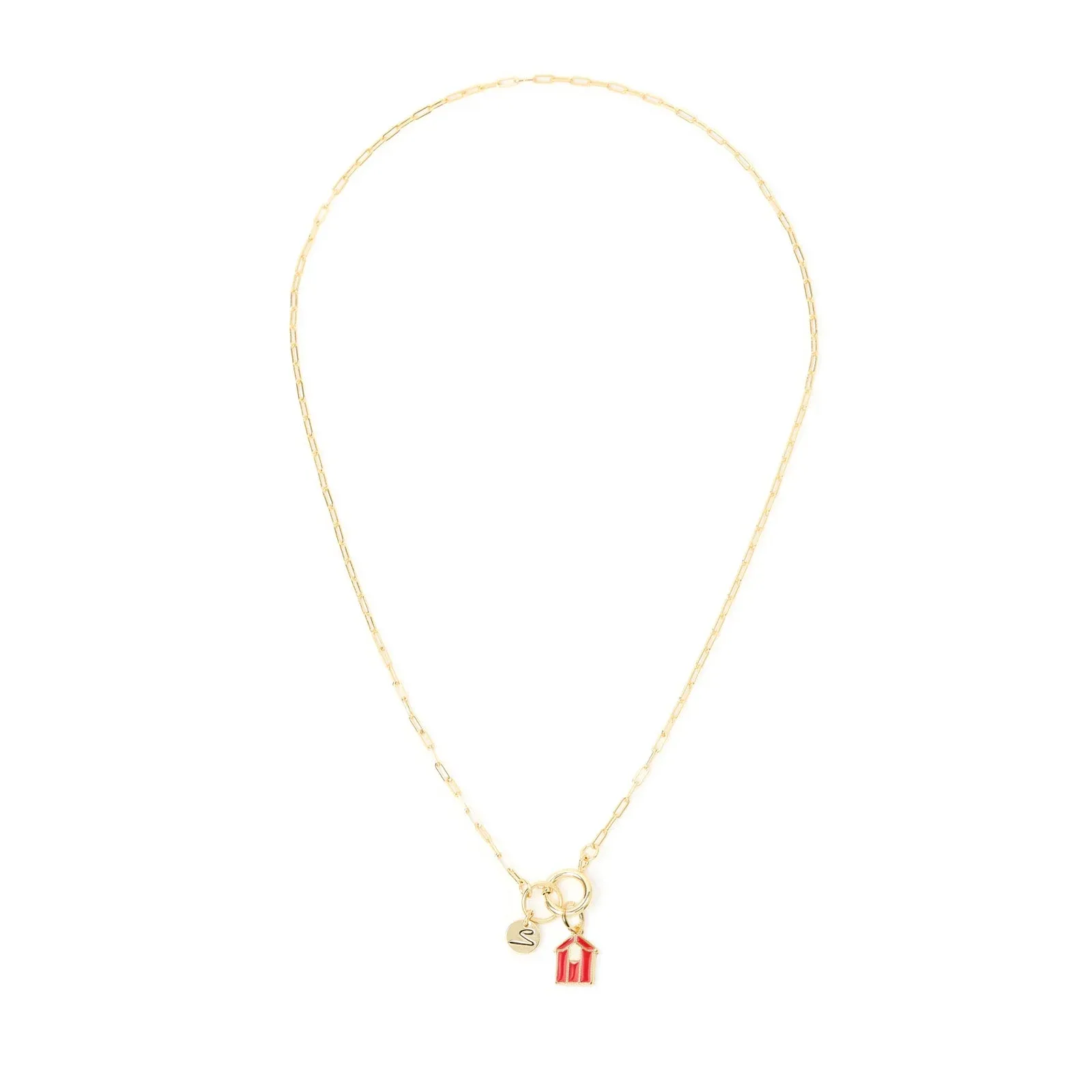 Collana corta Momenti mania con charm cabina
