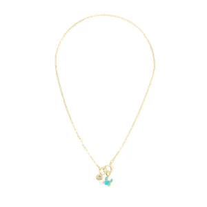 Collana corta Momenti mania con charm granchio