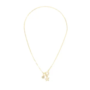 Collana corta Momenti mania con charm stella marina