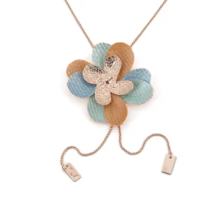 Collana doppio fiore