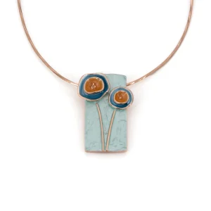 Collana due fiori