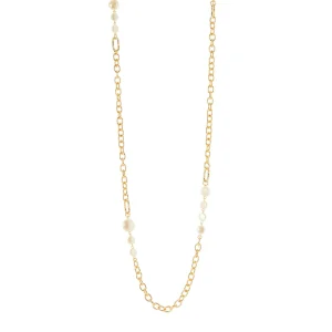 Collana lunga catena e pasticche Grace