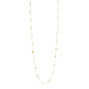 Collana lunga catena sottile e pasticche Grace