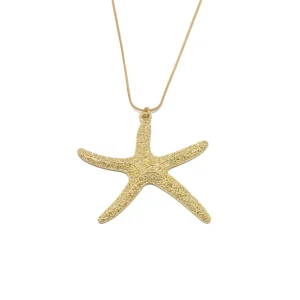Collana lunga stella marina