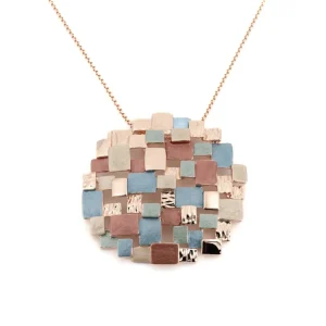 Collana mosaico quadretti