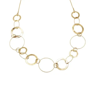 Collana multi anelli