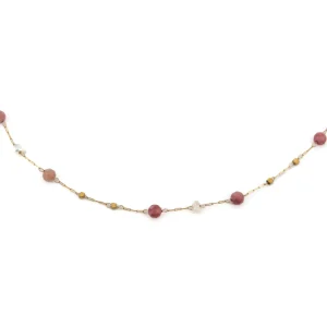 Collana pietrine tonde