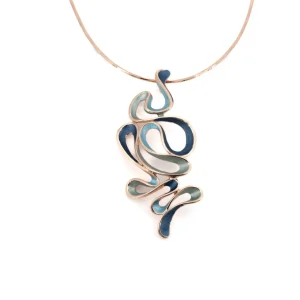 Collana serpentina intrecciata