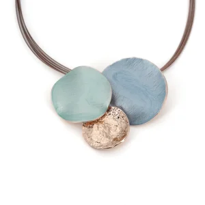 Collana tondi ondulati