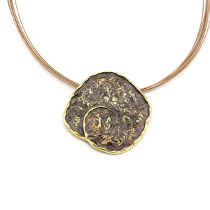 Collana tondo irregolare