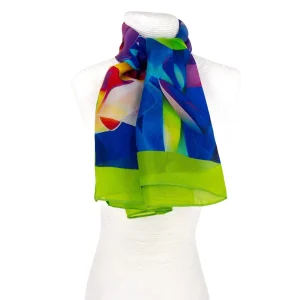 Foulard seta fiori