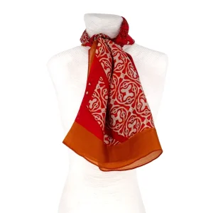 Foulard seta mosaico
