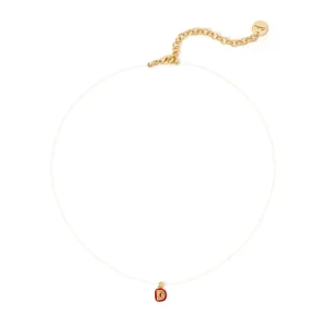 Girocollo lettera D Charming Letters