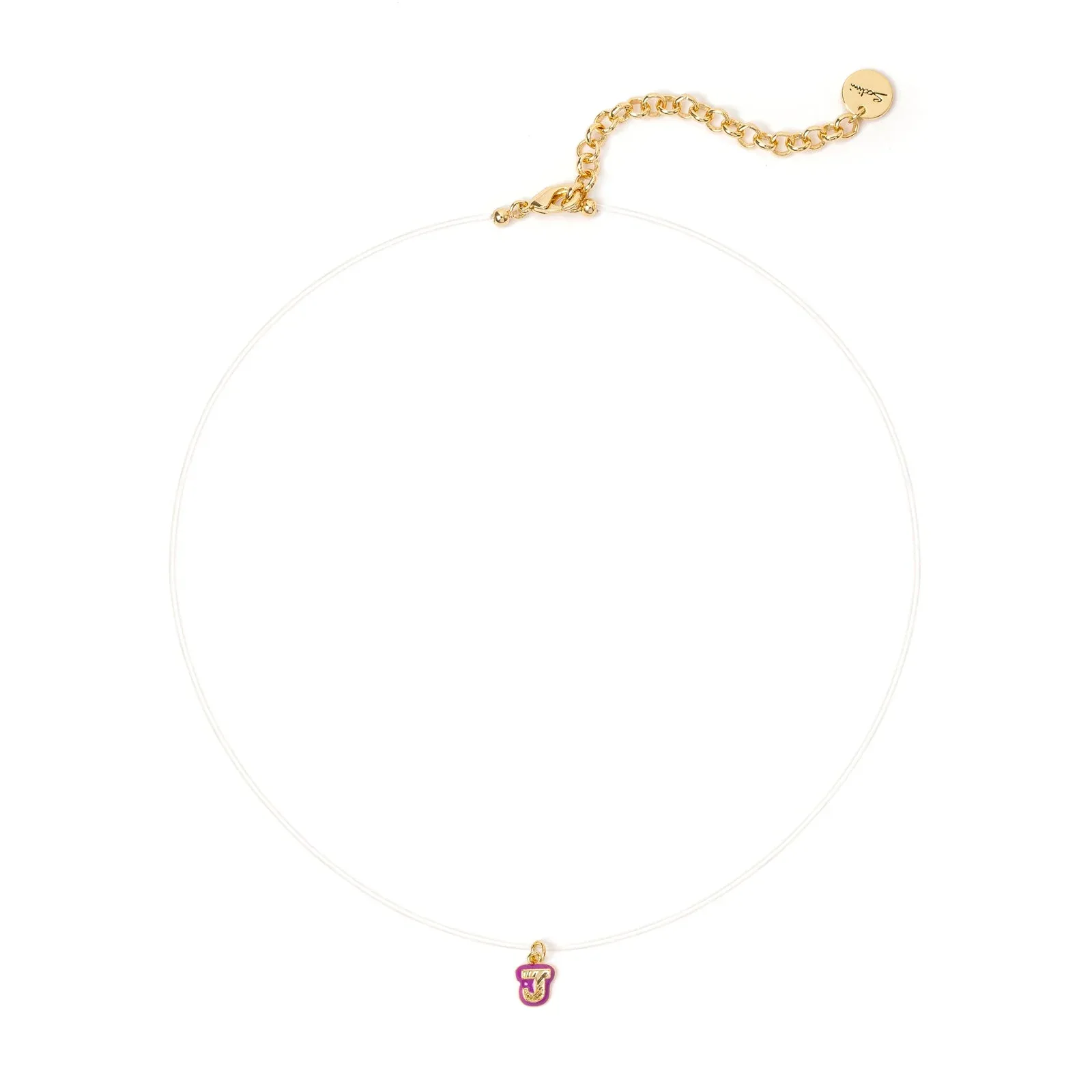 Girocollo lettera J Charming Letters