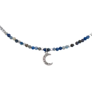 Girocollo pietrine e luna