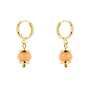 Orecchini cerchietto e boule pendente Modern Muse